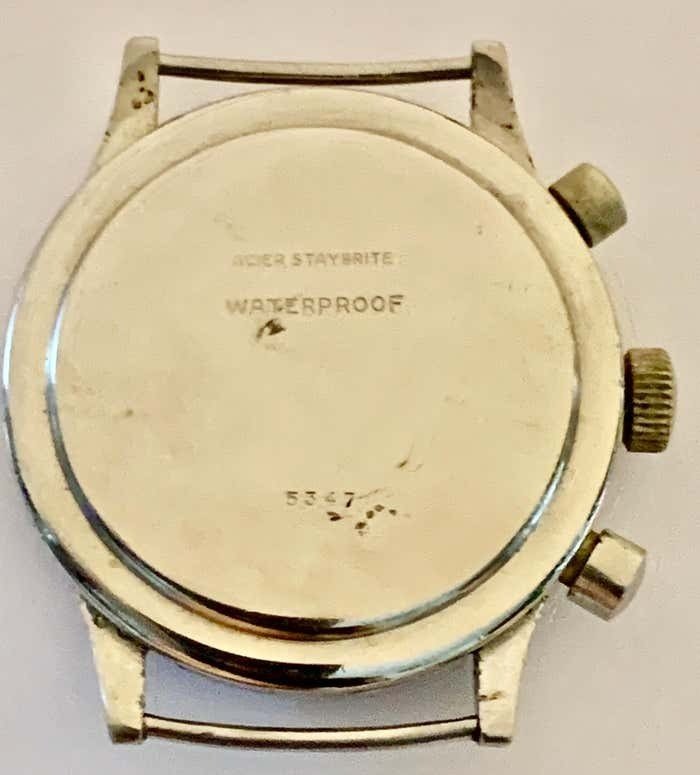 Vetta, Ermetico 5347 Chronograph Valjoux 22, Mens, Circa 1940-photo-3