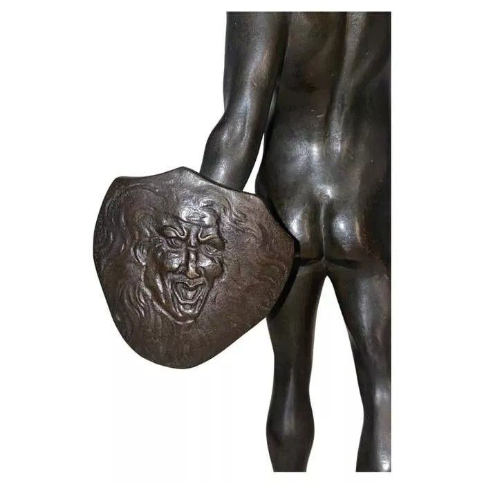 Franz Iffland, 'perseus The Victor / A Bronze Sculpture, Circa 19th C-photo-4