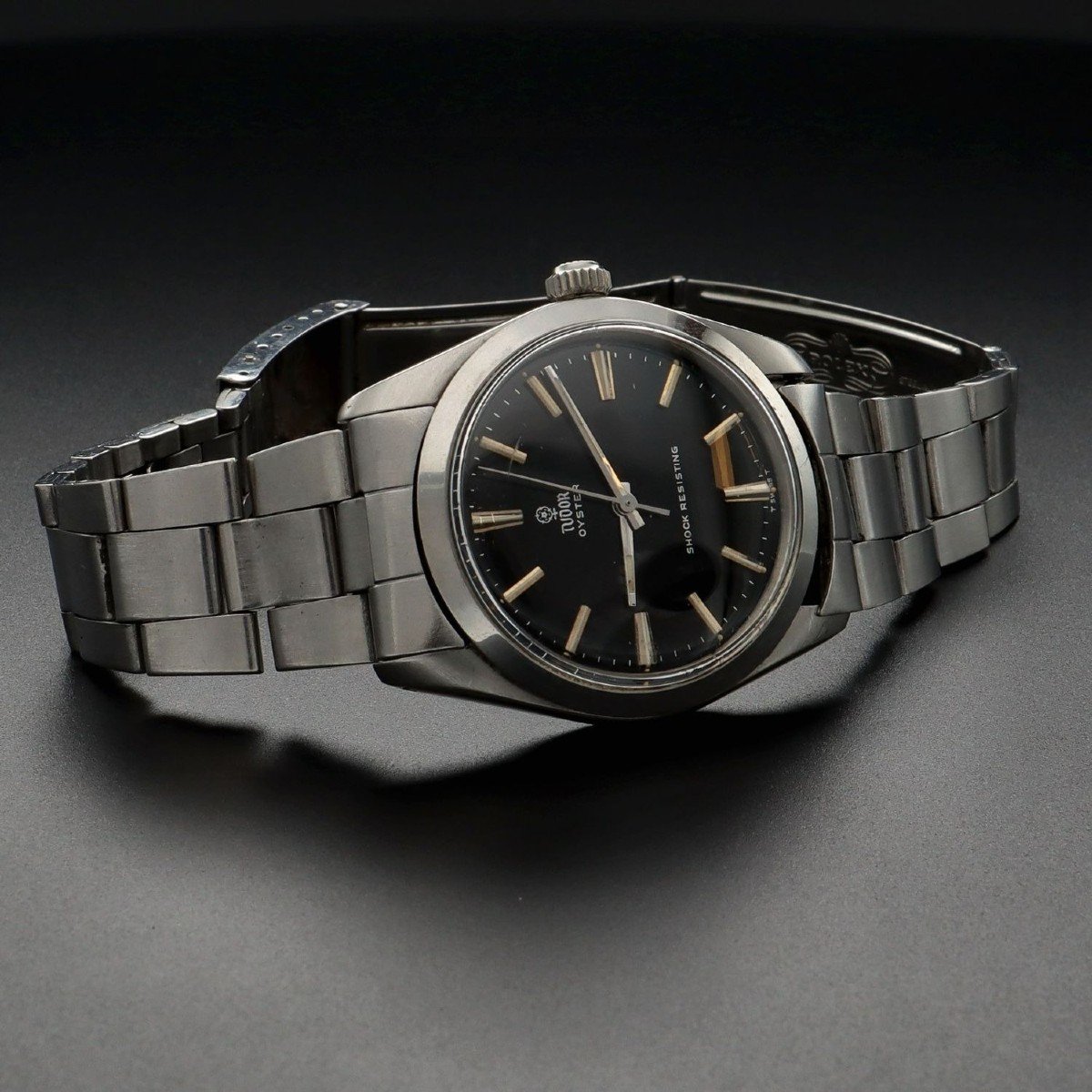 Montre Homme Tudor Rolex Oyster En Acier Inoxydable-photo-4
