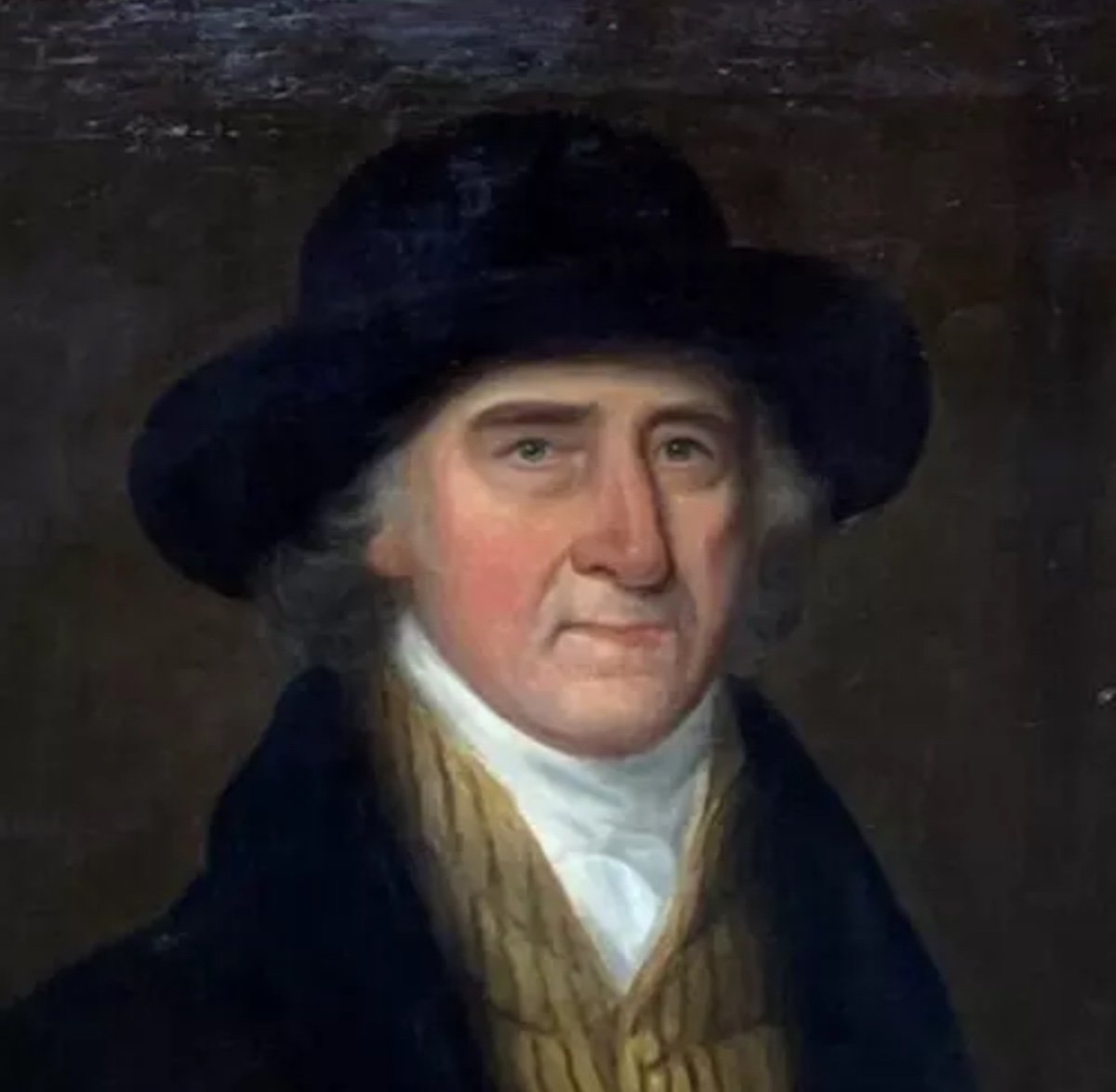 A Large Late 18th C Antique Portrait Oil Painting Of A English Country Squire-photo-5