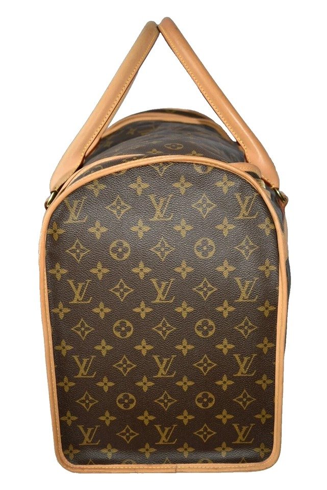 Sac De Transport Pour Chien Vintage Louis Vuitton Modèle 40 Toile Monogram-photo-6