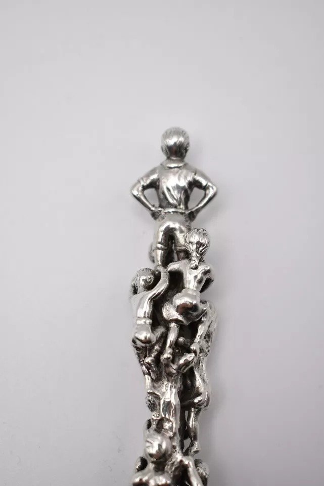 1984 Jocelyn Burton Limited Edition 21 Of 250 Sterling Silver Spoon-photo-3