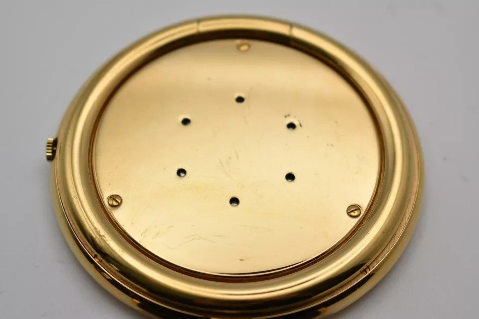 Van Cleef & Arpels Paris 820 Po1 Swiss 083.346 Alarm Desk Clock-photo-3