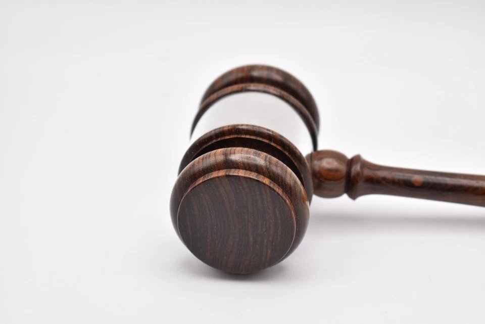 Circa 1960's Sterling Silver Tiffany & Co Wooden Presentation Judge's Gavel-photo-2
