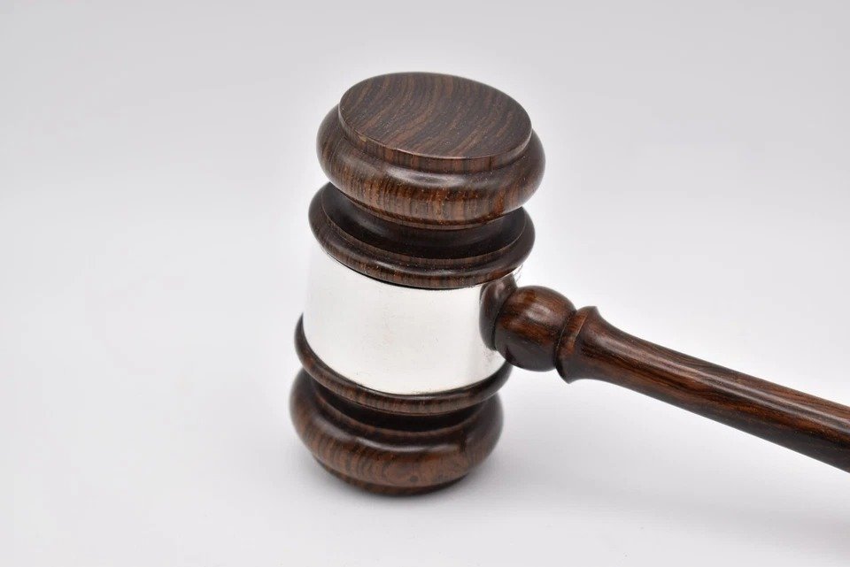 Circa 1960's Sterling Silver Tiffany & Co Wooden Presentation Judge's Gavel-photo-3