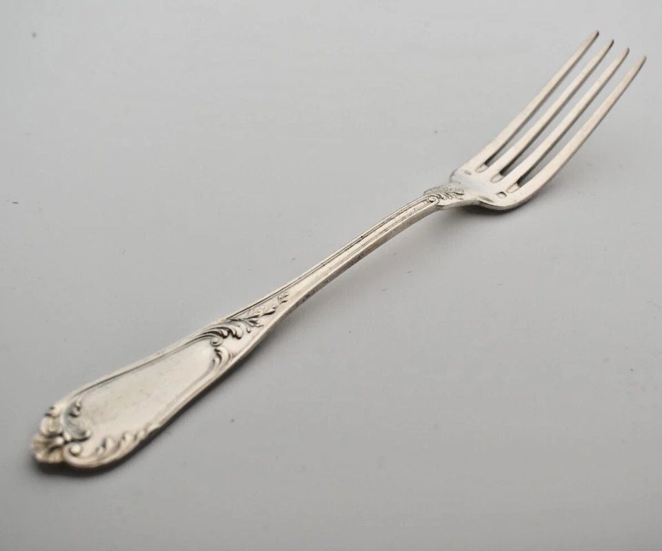 Antique Souche-lapparra French 925 Sterling Silver 72 Piece Cutlery Set Cased-photo-5