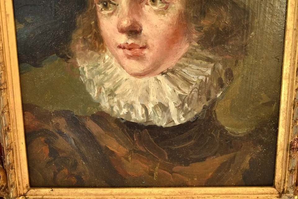 Portrait d'Un Jeune Garçon En Costume, Cercle De Giovanni Battista Tiepolo, Né En 1696-photo-8