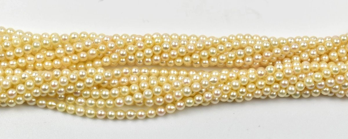 Chaumet, collier ras-du-cou diamants & perles, camée onyx noir tête de cheval, halo diamants-photo-3
