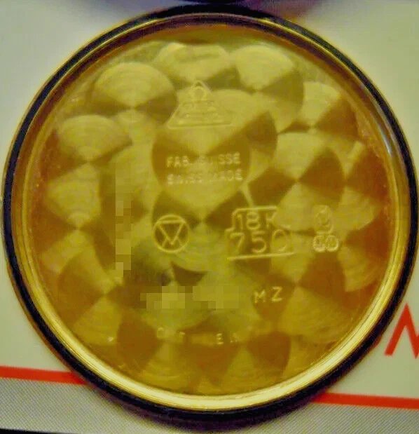 Omega Seamaster 33 mm, quartz, cadran champagne, bracelet cuir, or massif 18 carats, vers 1990-photo-8