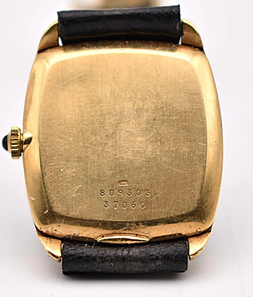 Montre homme Baume & Mercier vintage classique en or 18 carats, fabriquée en Suisse - 37060-photo-1
