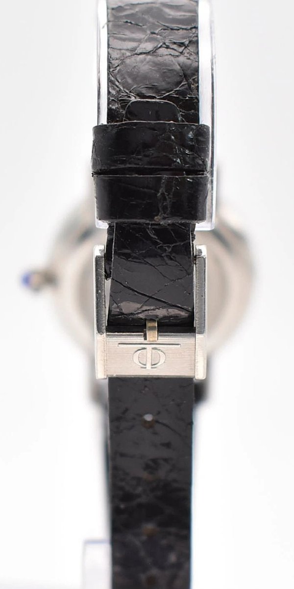 Montre-bracelet vintage Baume & Mercier Genève pour femme Or blanc massif 18 carats, NOS-photo-4