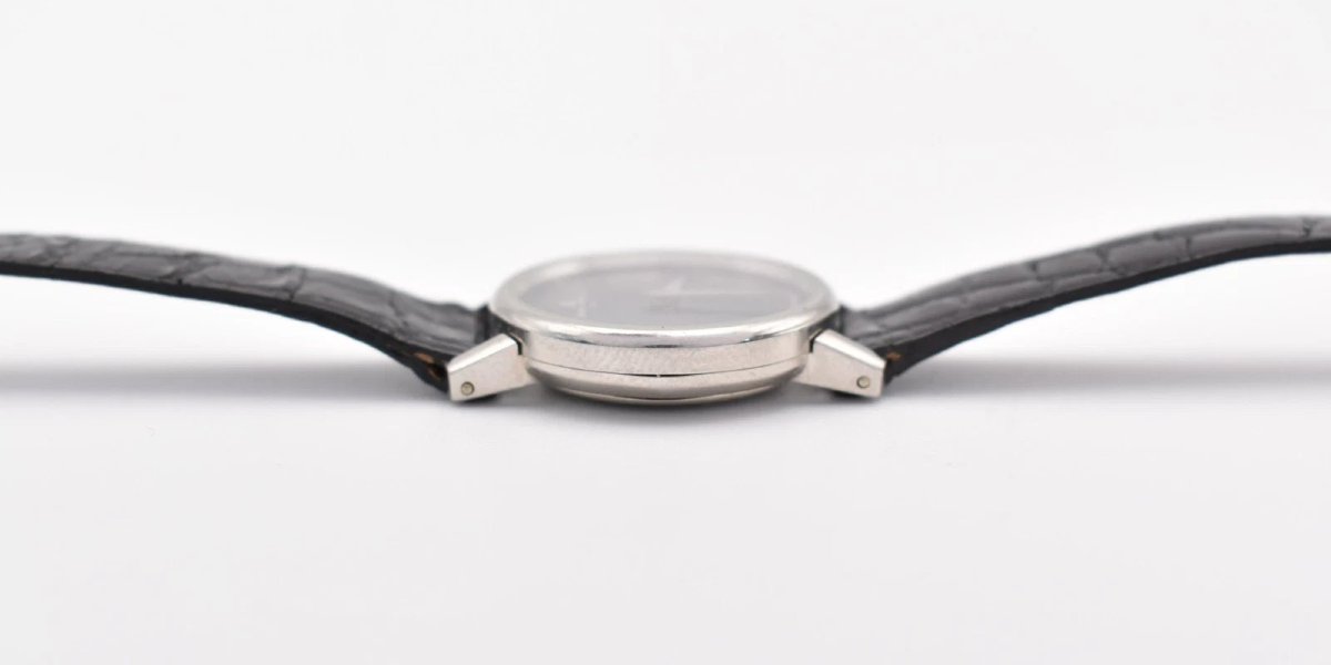 Montre-bracelet vintage Baume & Mercier Genève pour femme Or blanc massif 18 carats, NOS-photo-2