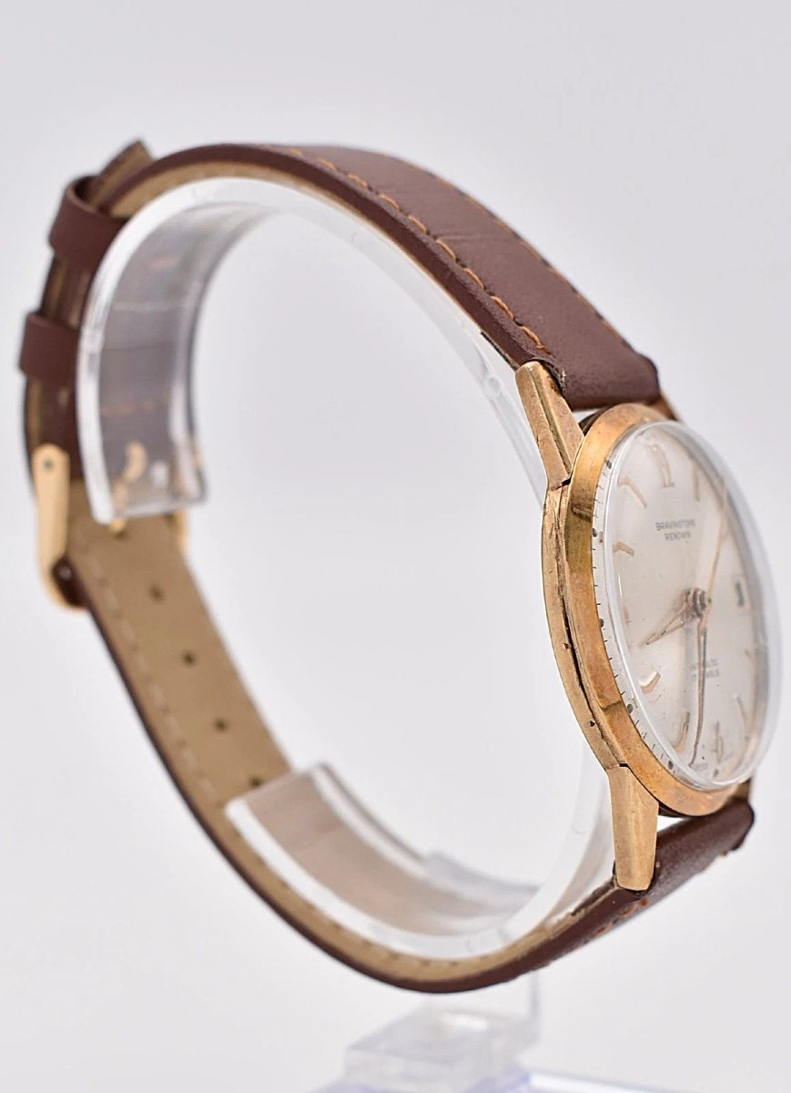 Bravingtons Renown Incabloc 17 Jewell Swiss Made Wristwatch-photo-3