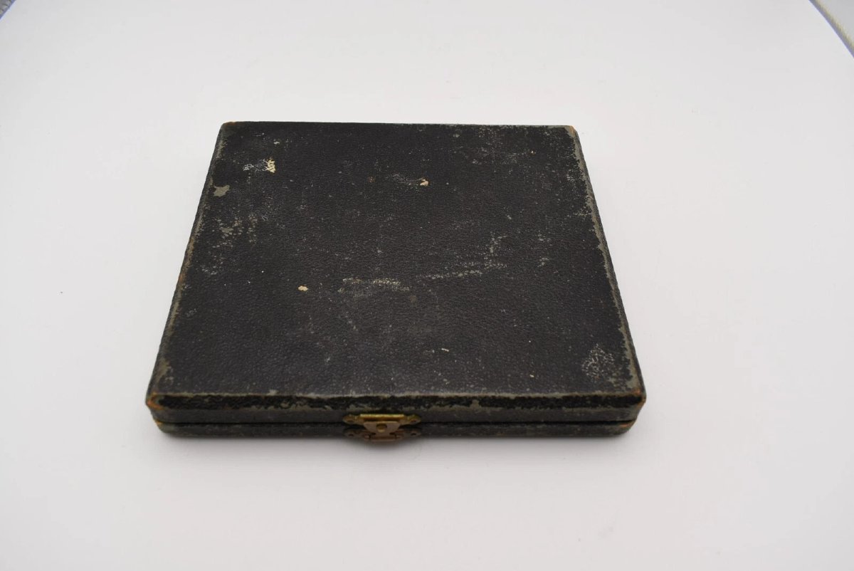 Cased Harrods London Set Of 6 David Andersen Silver Enamel Spoons Norway Ca 1900-photo-5