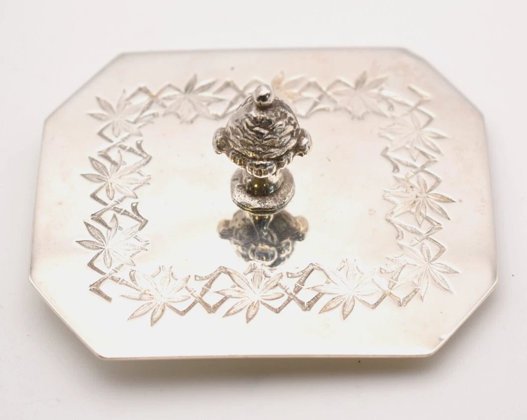 Victorian Walker & Hall Silver Plated Cut Glass Biscuit Barrel – Circa 1860s-photo-6