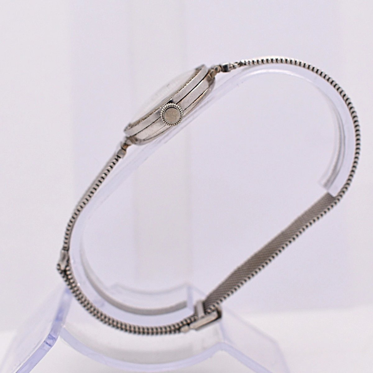 Vintage Movado 18ct White Gold & Diamond Cocktail Watch-photo-1