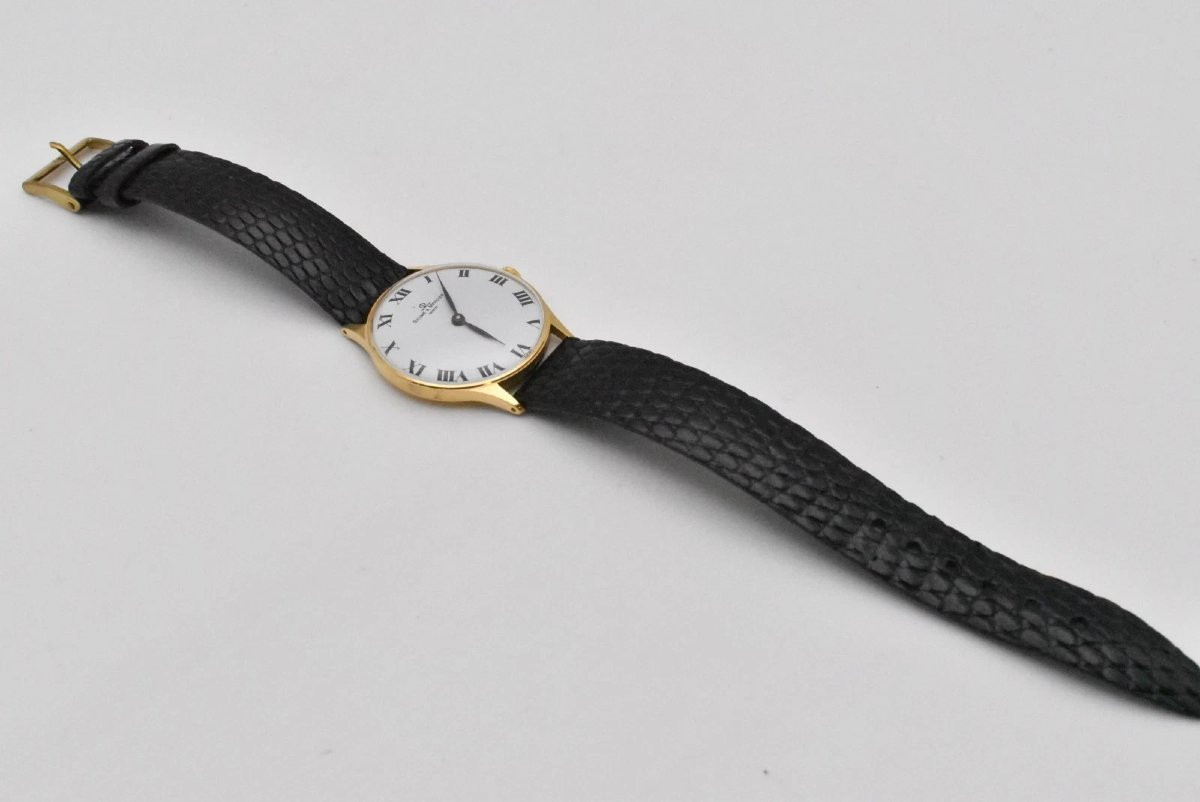 Montre-bracelet suisse Baume & Mercier vintage en or 18 carats, modèle Clasimma, 30 mm, BNOS-photo-2