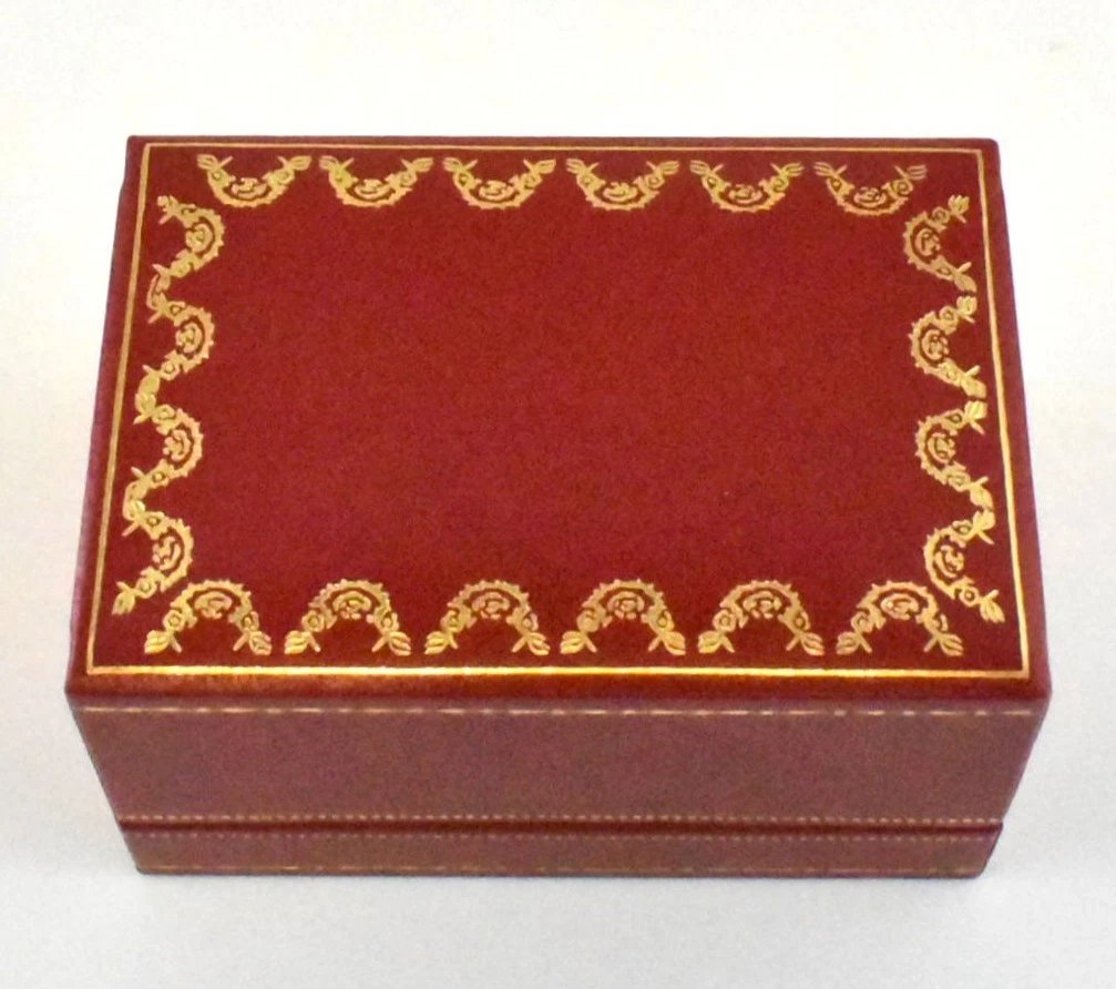 Le Must De Cartier Tank Watch 18ct Gold Plate On Sterling Silver Box & Paperwork-photo-7