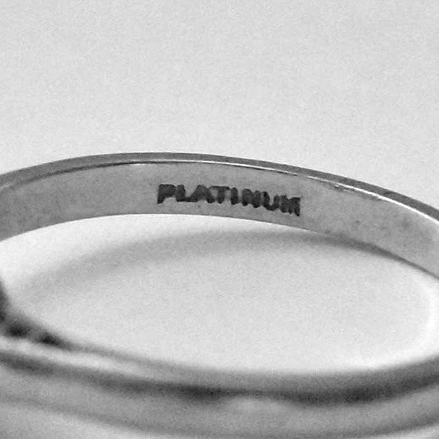 Edwardian Platinum Diamond Solitaire Ring – Old European Cut – 1.25ct –-photo-3