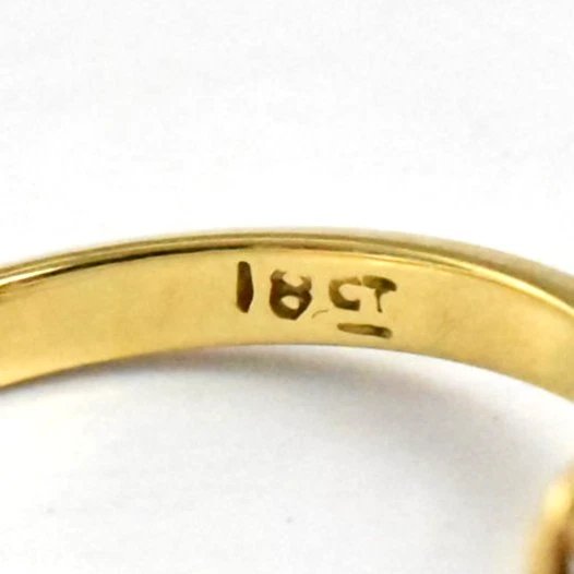 Antique Edwardian Platinum Set 2 Stone Old Cut Diamond 18ct Gold Crossover Ring-photo-6