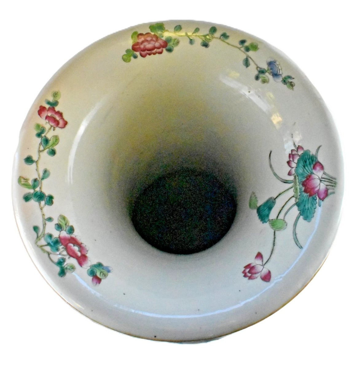 Large Pair Of Antique Qing Chinese Famille Rose 'canton' Floor Vases 90cm Tall-photo-3