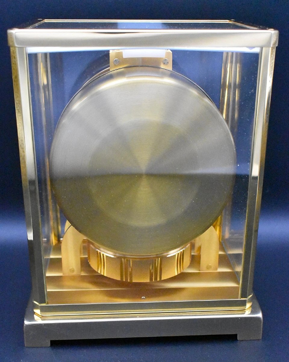 Pendule de cheminée Jaeger-LeCoultre Atmos 1984, jamais montée, avec boîte et papiers d'origine-photo-1