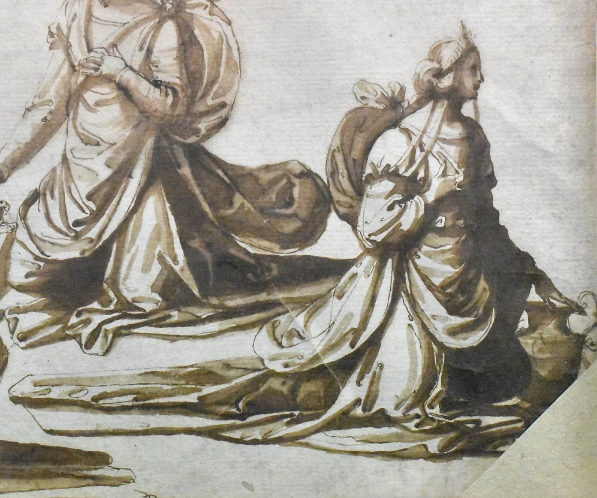 École slave de Venise Fin du XVIIe siècle Fra Bartolomeo Uffizi St Mary Magdalena Stu.-photo-1