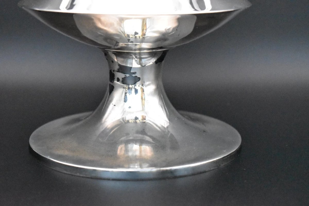 Victorian 1896 James Dixon & Sons Sheffield Art Deco Two-handled Trophy Cup-photo-1