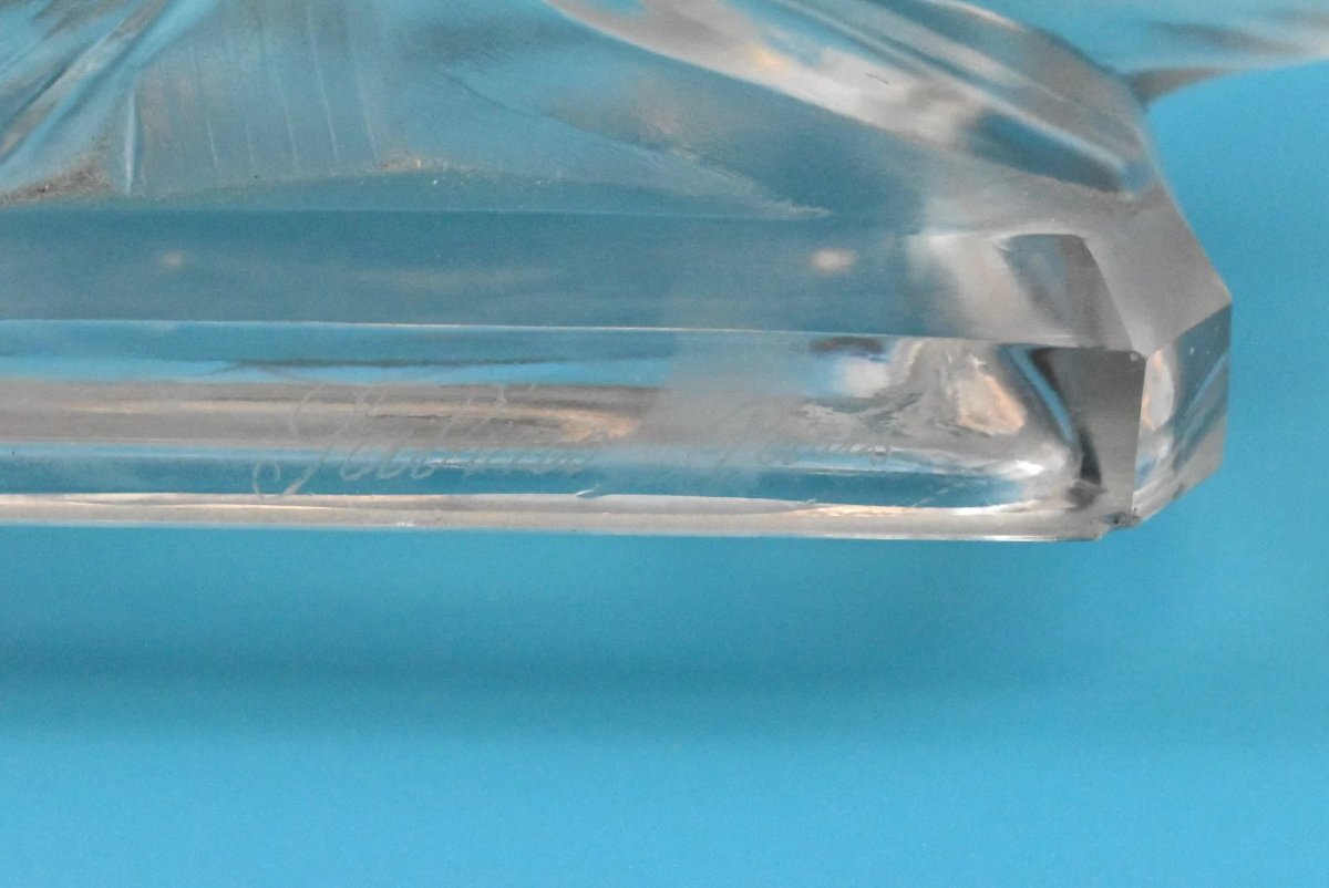 Art Deco Marius Ernest Sabino (1878-1961) Opalescent Artistic Glass Fish-photo-3