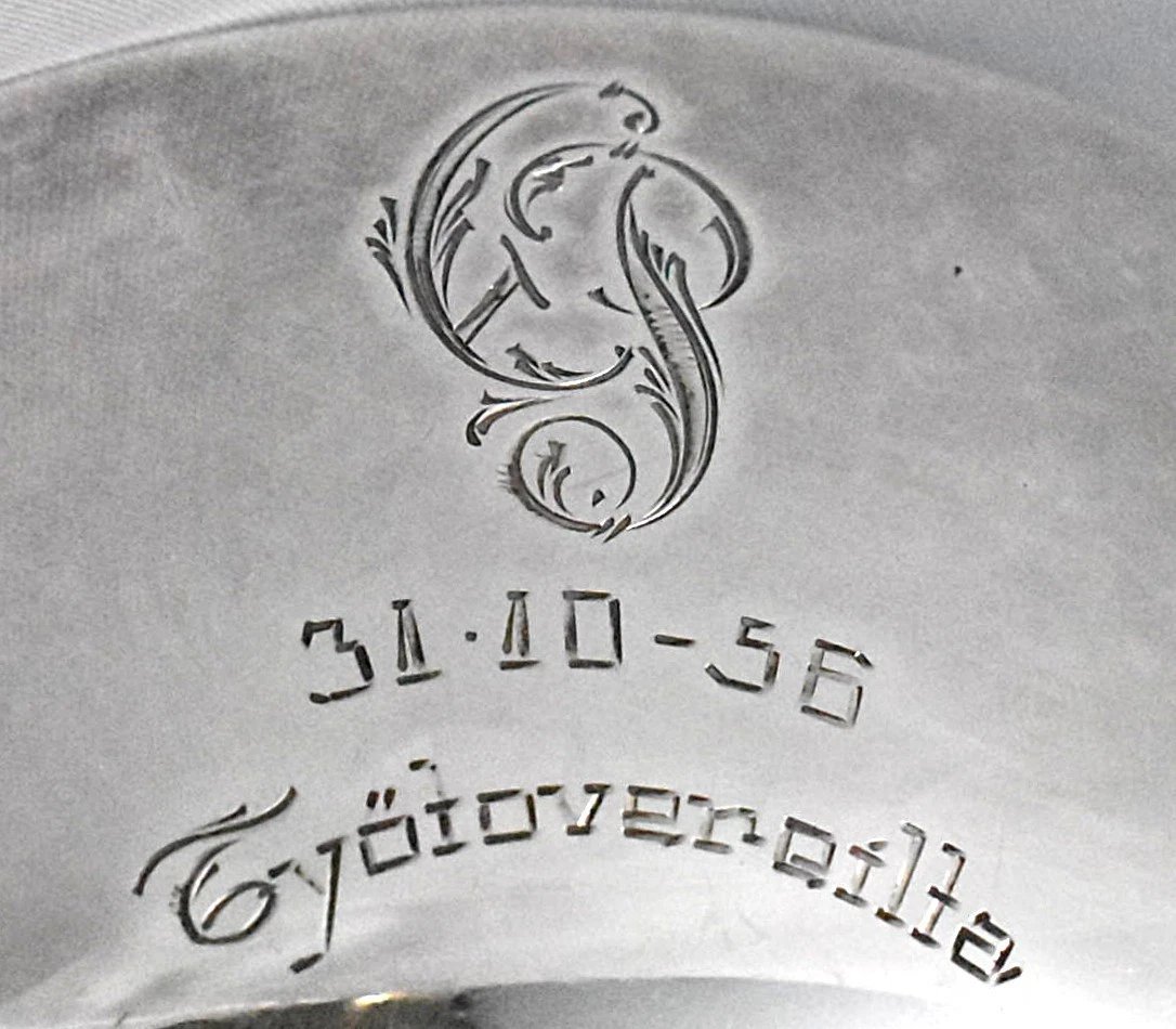 Paire de chandeliers en argent 813H de Tapio Wirkkala, style finlandais moderne, 1956-photo-2