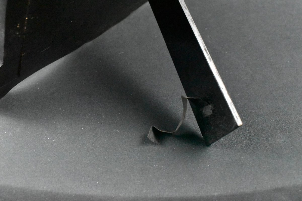 Miroir de coiffeuse ancien à chevalet encadré d'argent, orné, par William M Hayes-photo-5