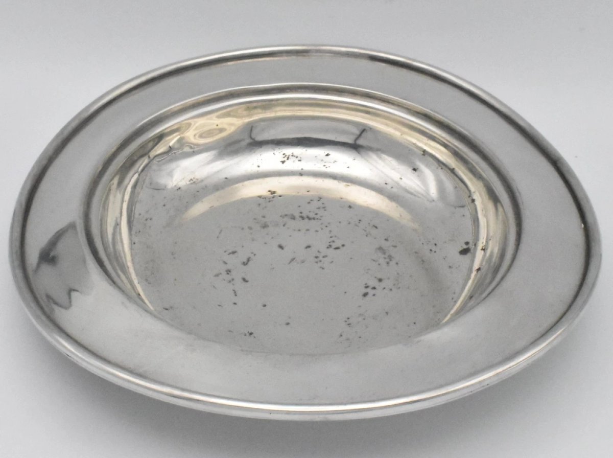 Edwardian Tudric Pewter Covered Bowl By Liberty & Co Designed By Archibald Knox-photo-2