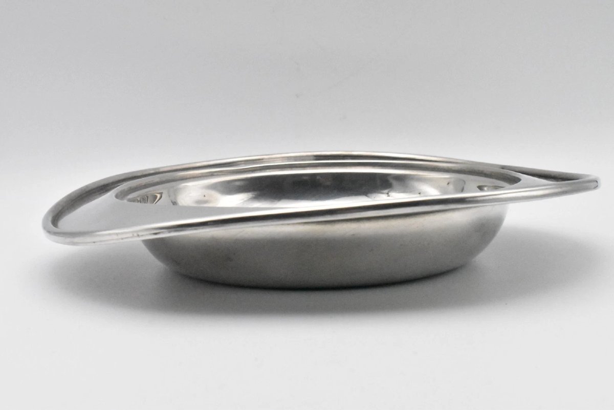 Edwardian Tudric Pewter Covered Bowl By Liberty & Co Designed By Archibald Knox-photo-3