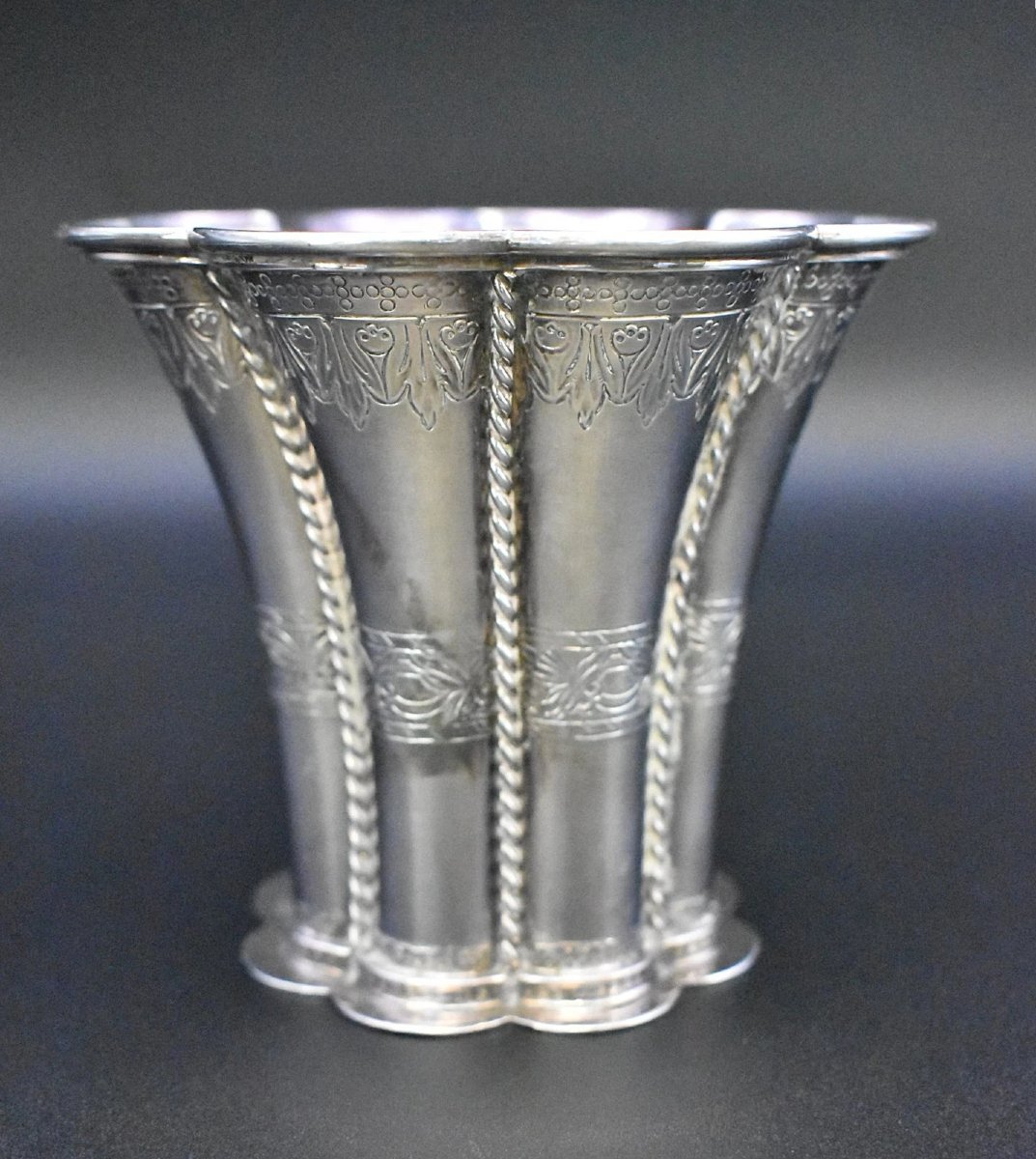 Hallmerked Svend Toxværd, A Danish Silversmith Sterling Silver "margrethe" Cup-photo-2
