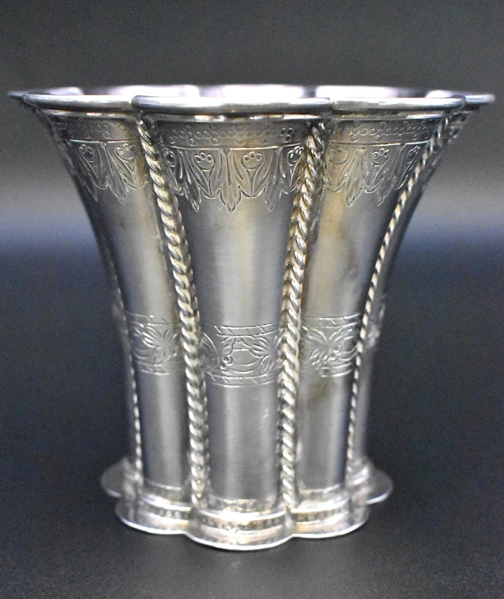 Hallmerked Svend Toxværd, A Danish Silversmith Sterling Silver "margrethe" Cup