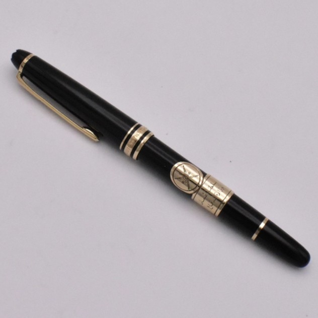 RARE Montblanc 144 Ministère de la Défense d'Oman Khanjar FP Garrard 13 cm-photo-3