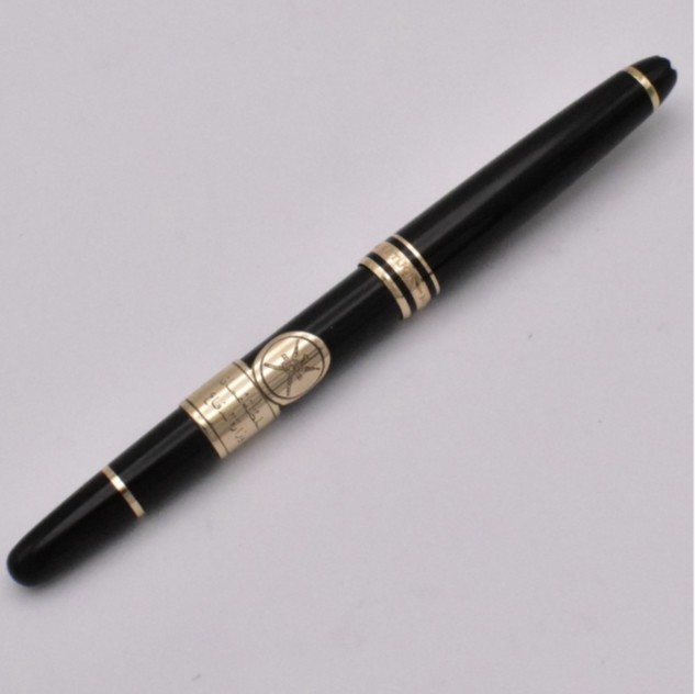 RARE Montblanc 144 Ministère de la Défense d'Oman Khanjar FP Garrard 13 cm-photo-4