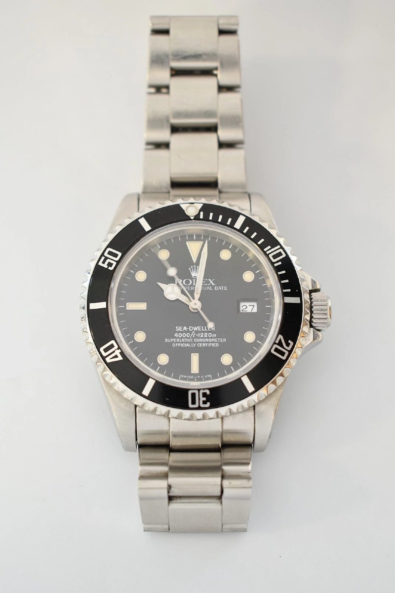 Rolex Sea Dweller Date 16610 A Serial 1999 Full Set Box & Papers Steel 40mm-photo-2
