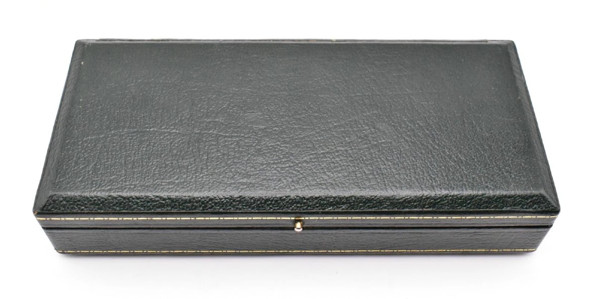 Rare Or Montblanc Meisterstück 149 Stylo Plume Garrards Commande Spéciale Plume 14 Carats-photo-6