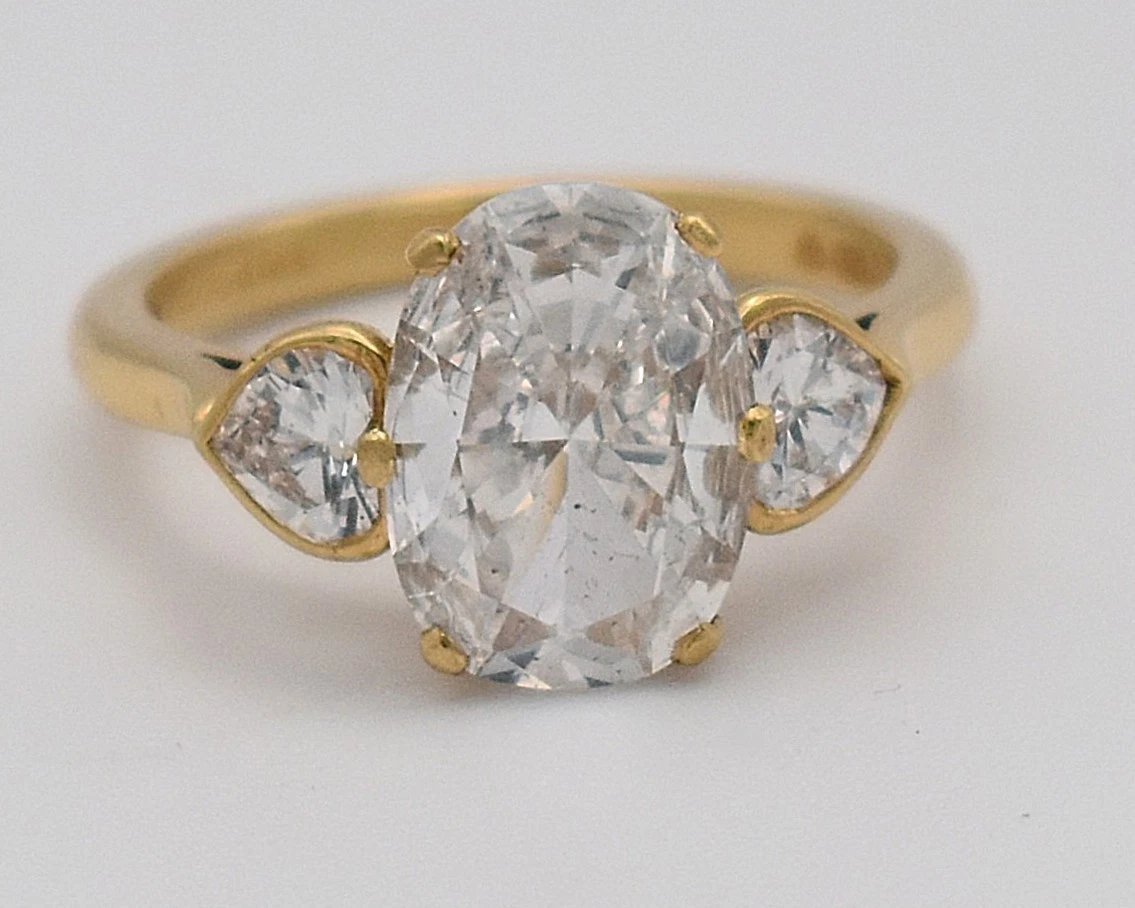 Vintage Boodles 2.37ct Oval Diamond Engagement Ring, E Colour Si2, Gcs Certified-photo-3