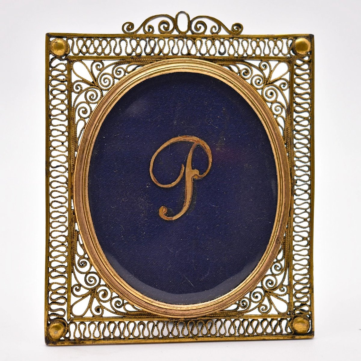 Antique 18thc French Portrait Miniature Woman Signed Dumont Seed Pearlgilt Frame-photo-1