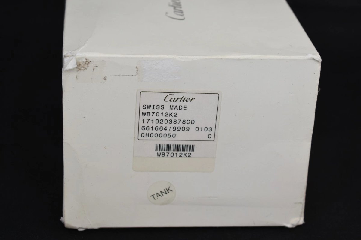 Cartier Tank Americaine Wb7012k2 18k Yellow Gold Diamond Watch 75g Box & Papers-photo-7