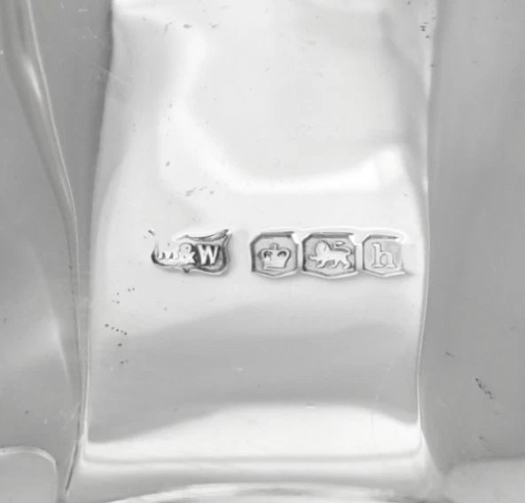 Service à thé et café 6 pièces en argent sterling Mappin & Webb (1923) avec plateau assorti, 6,-photo-6