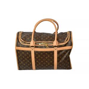 Sac De Transport Pour Chien Vintage Louis Vuitton Modèle 40 Toile Monogram