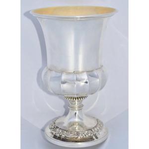 Calice/Gobelet en argent sterling George IV, Londres 1826, par William Eaton, antique