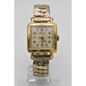 Ebana 20 Rubis Super Shock Resist Art-deco Men's Vintage Wristwatch Serviced