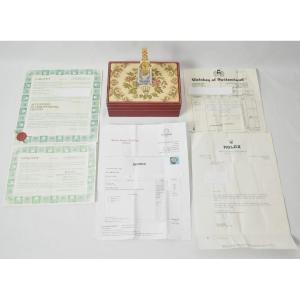 Rolex Lady Datejust 69178 18k Yellow Gold Diamond Dial Automatic W/ Documents