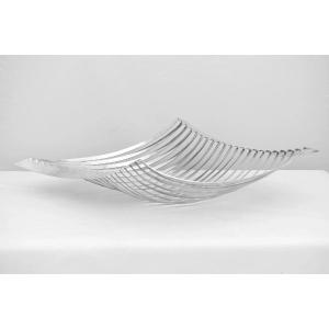Coupe à fruits moderniste en argent sterling, Londres 1996, par Rebecca de Quin (335,7 g)