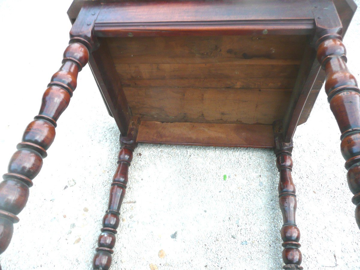 Small Louis XIII Period Side Table-photo-4