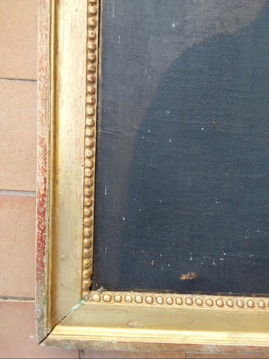 Proantic: Oil On Canvas, Late 18th Century, Portrait Of A Man